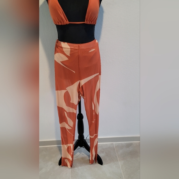 Matte Saweetie Collection 3 Piece Swimsuit Beach Bikini Set (L) - Picture 7 of 10